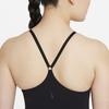 Nike Fan-Shaped Trim Low-Intensity Support Sports Bra Women Underwear Black CZ7645-010