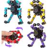 4PC Cool Fidget Spinning Top Focus Toy with Transformable Chain Mechanical Spiral Twister