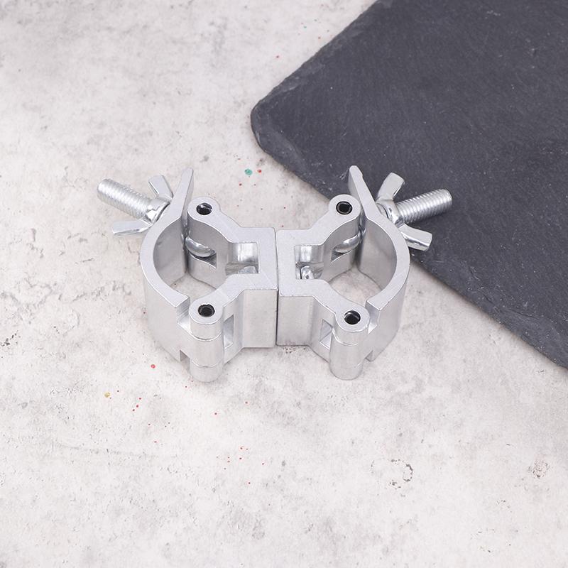 Aluminum Alloy Double Ring Buckle Stage Lights Clamp Clip Bracket 18-21Mm 38-52Mm Light Clamps Quick Release Lamp Hanger Hooks