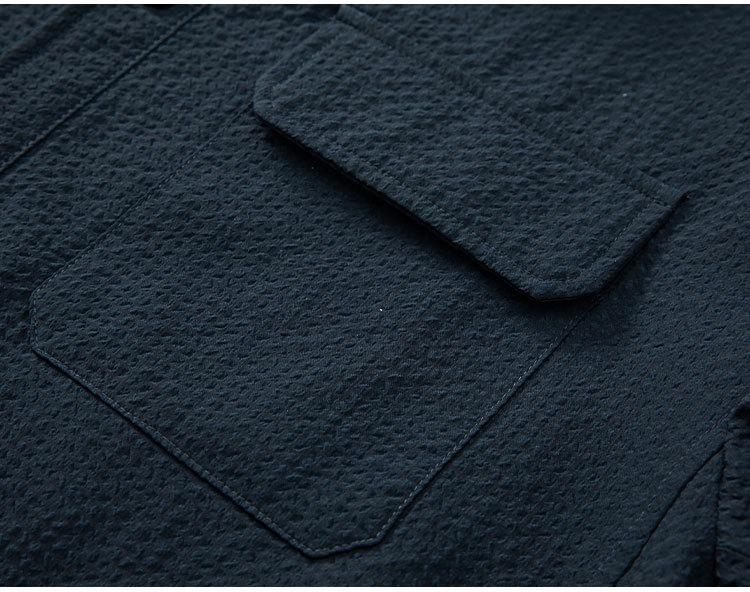 Men's Breathable Foam Yarn Loose Light Trendy Spring Relaxation Shirt Jacket