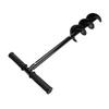 Hand Operated Auger Drill Bit T Shaped Cold Rolled Steel Garden Auger Drill Bit Manual Hole Auger
