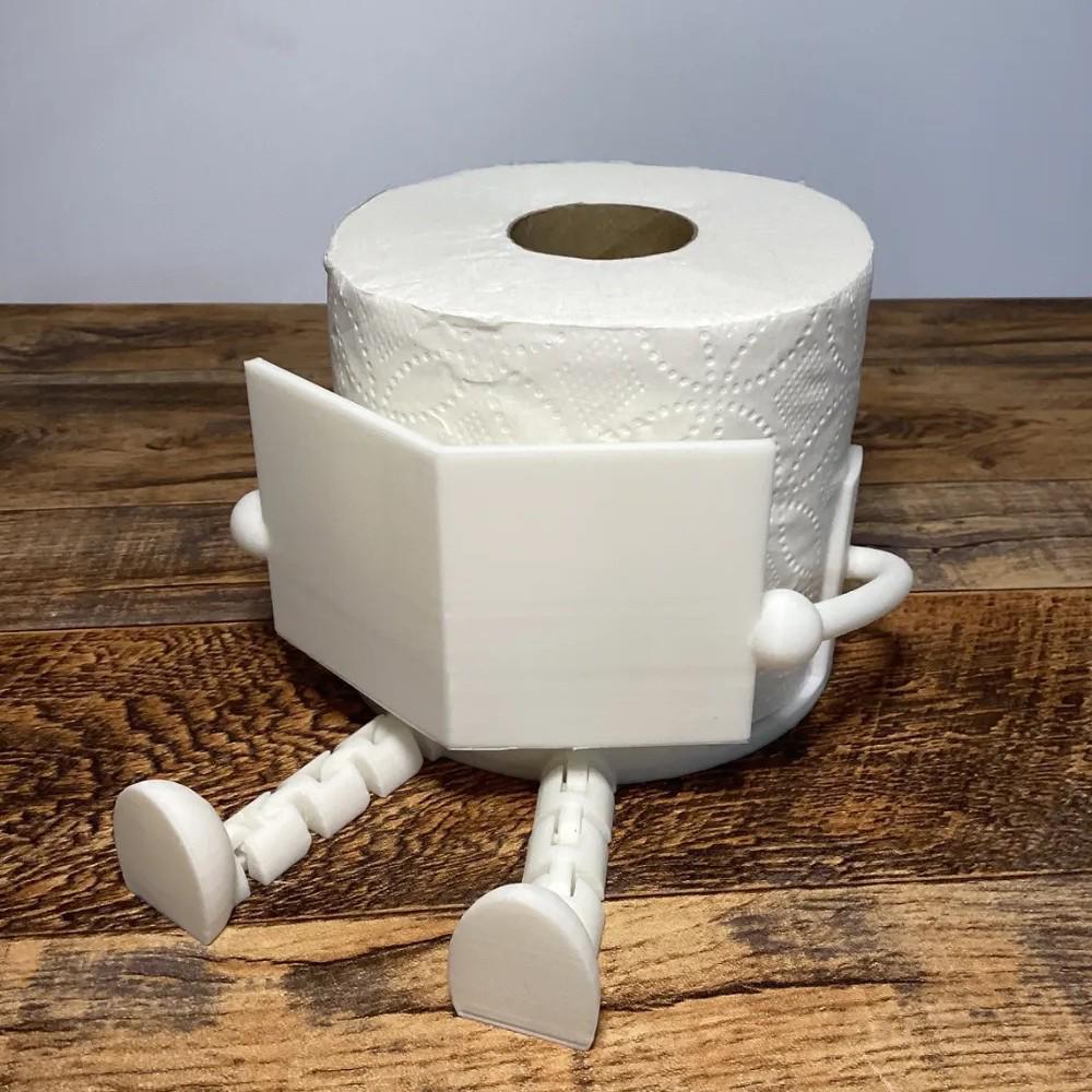 3D Printed Decorative Ornaments Storage for Home: Living Room and Bathroom Toilet Paper Holder