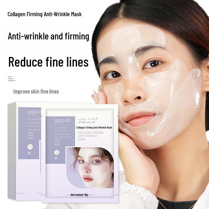 Shihou Mikrokristall-Nasenfalten-Pflaster gegen Falten – Feuchtigkeitsspendende, straffende und V-förmige Gesichtslifting-Maske