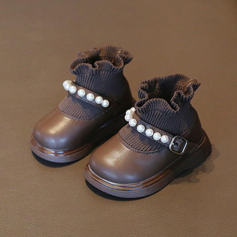 Children's Martin boots 1 3 years old soft-soled princess shoes baby boots children's shoes baby girl fashion toddler shoes boots