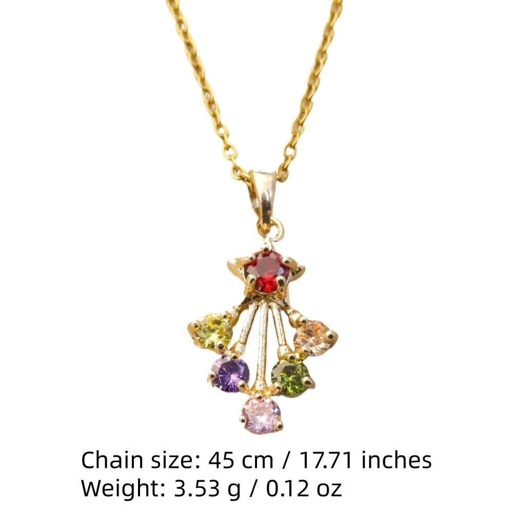 Colorful Geometry Modeling Pendant Necklaces for Women 2025 New Fashion Wedding Party Necklace Jewelry Accessories