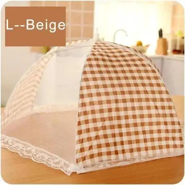 Foldable Table Food Cover Umbrella Style Anti Fly Mosquito Kitchen Cooking Tools Meal Cover Table Mesh Food Covers