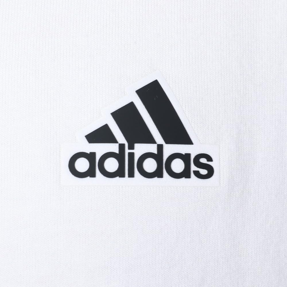 Adidas Short Sleeve Word White Size L Men's T-Shirt, JSY30, (IM8769),