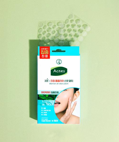 Acnes 3-Second Soothing All-Clear Spot Patch 66pcs