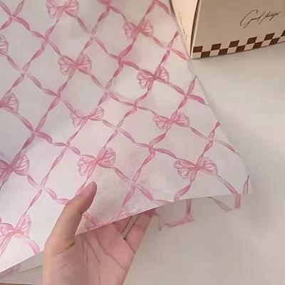 10 Stück Handgeriebener Schleifenknoten Sydney Papier Baumwolltextur Schleifenknoten Design Baumwollpapier Geschenkpapier Blumenpapier