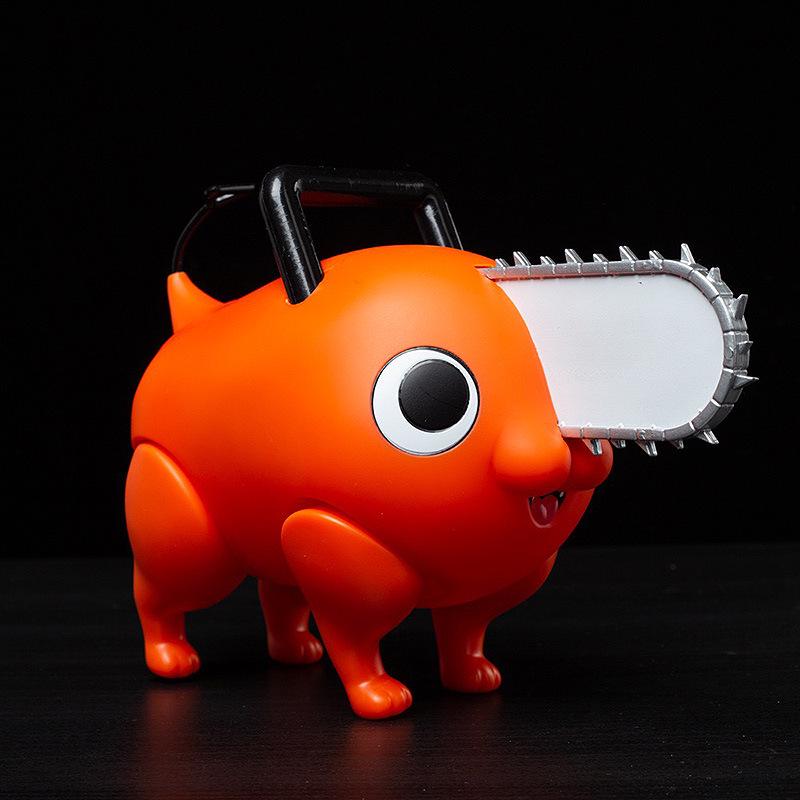 Chainsaw Man Fever: Medium Pochita Chainsaw Dog Figure with Movable Limbs!