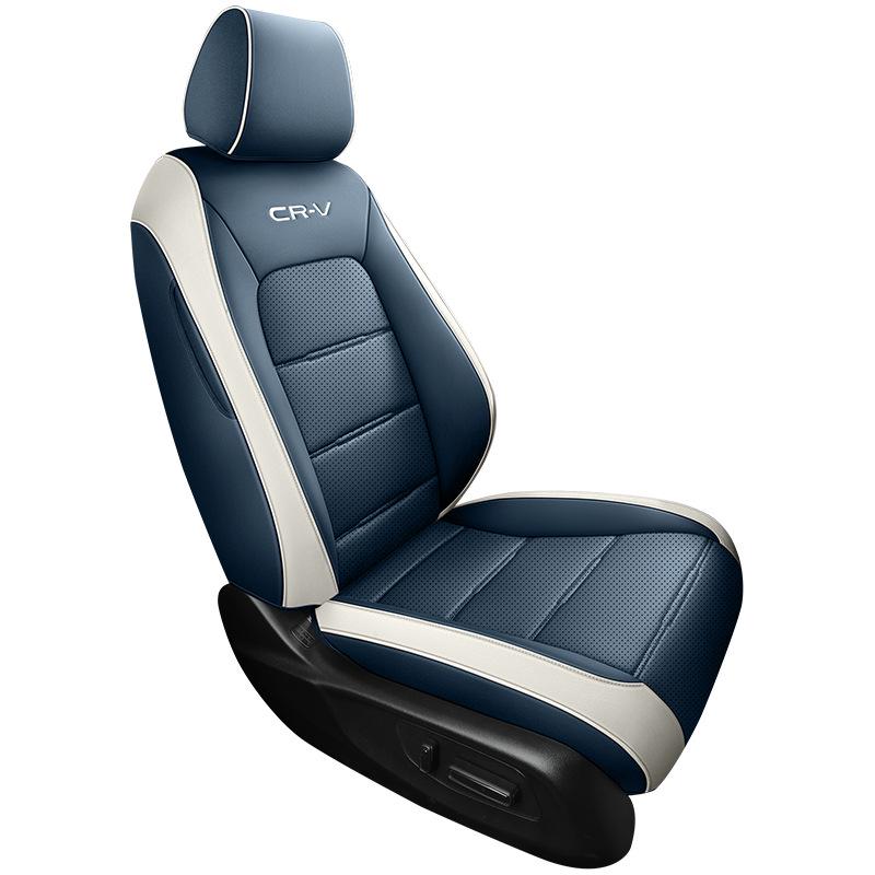 Universal Leather Car Seat Cover: Full Wrap, All-Season, Five-Seat Compatible