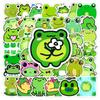 Grappige Kikker Stickers Cartoon Kawaii Diy Speelgoed Cadeau Waterdicht Graffiti Sticker Voor Laptop Telefoon Scrapbook Bagage Flessen Decoratief