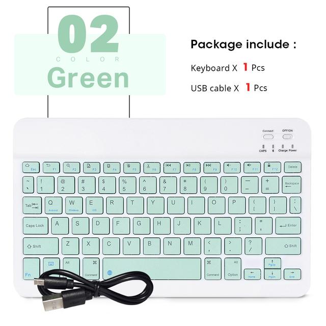 Wireless Keyboard Mouse For Ipad Samsung Xiaomi Huawei Android Tablet Portable Portuguese Arabic Korean Mini Bluetooth Keyboard