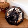 1 PC Automatic Folding Umbrella - Wolf Chief Pattern, Portable & Foldable Design with 8 Ribs, Christmas Birthday Gifts