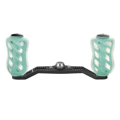 Gomexus Reel Carbon Fiber Double Handle for Daiwa and Shimano Baitcasting and Replacement for 95mm and 85mm Spinning Reels with Bass Fishing FH95/85