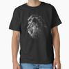Lion In Black and White Classic T-Shirt T-Shirt Made In US/AUS Size S-2XL Unisex T-Shirt