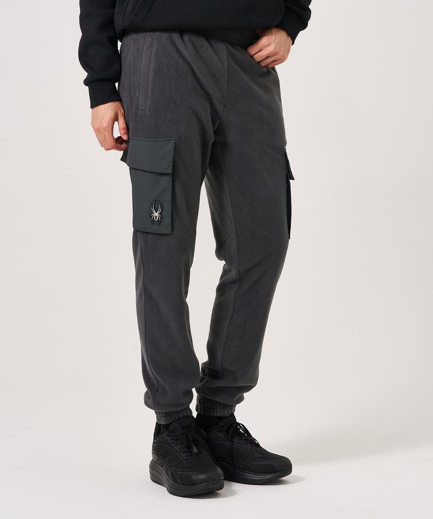 SPYDER Men'S Patrol Fleece Cargo Jogger Pants Spkwcnfp304Mcgr