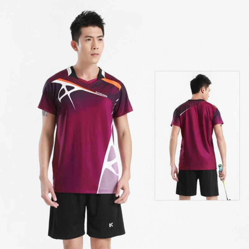 Badminton Tennis Sport Shirts Quick Dry Breathable Team Uniforms Men Women Customizable