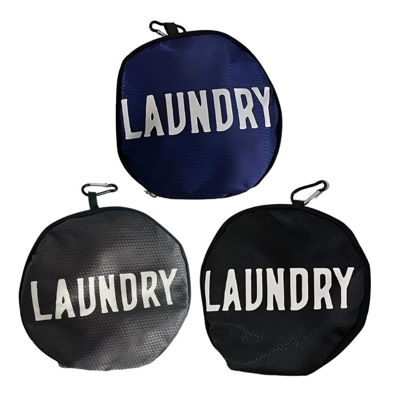 Large Capacity Reusable Travel Laundry Organizers Craft of Scratch Oxfords Fabric for Clothes Storage