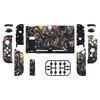 Comes with Back Plate for eXtremeRate Switch Patterned Custom DIY Replacement Case Shell for Holder Handle Controller Housing for and Full Button Set