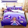 Set Biancheria da Letto Aphmau Personalizzato con Nome (3 Pezzi) Chiusura con Bottoni Include 1 Copripiumone e 2 Federe, Morbido e Confortevole per Tutte le Stagioni.