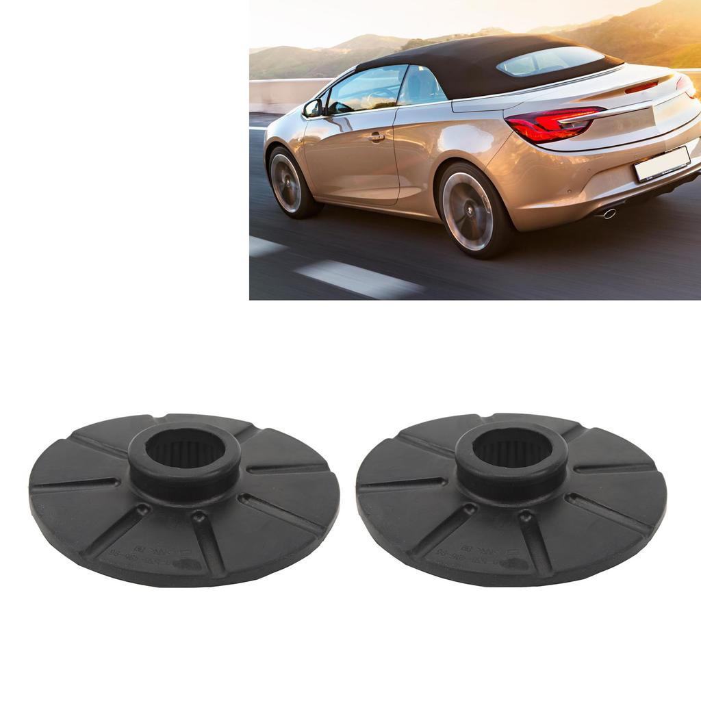 1Pair Rear Suspension Spring Support 90538496 Shock Absorption Coil Spring Seat Damper Suspension Replacement for Opel Cascada
