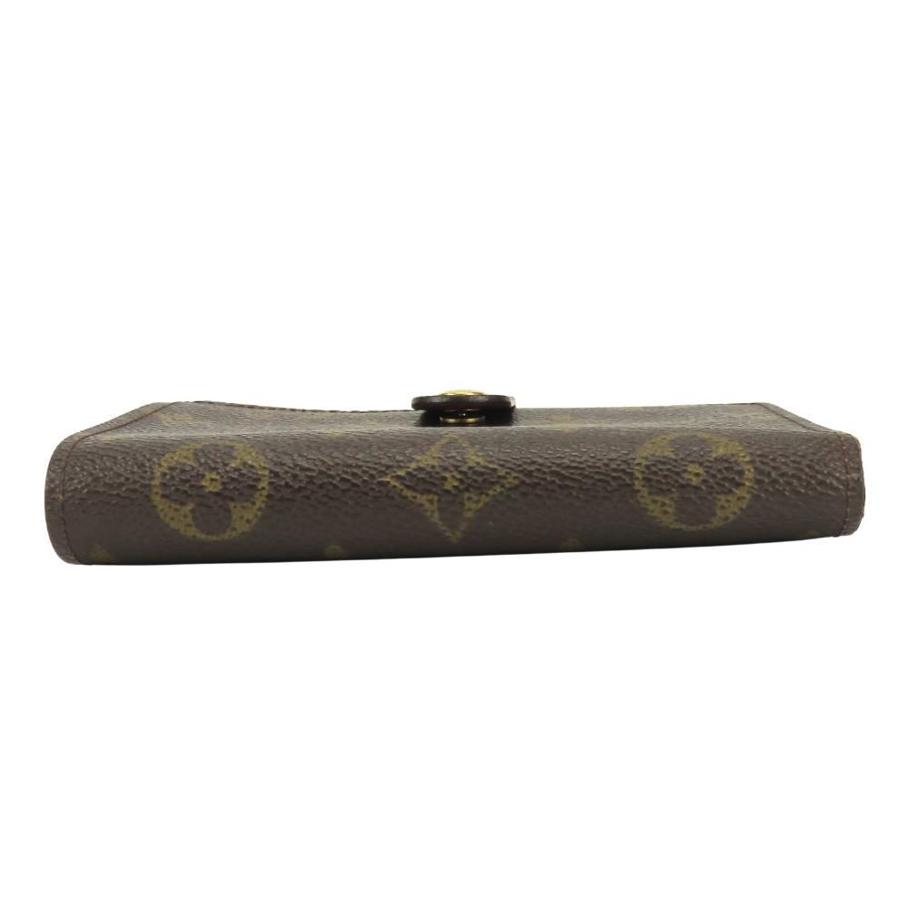 Used LOUIS VUITTON Bifold Wallet Portonet Bie Vienova M61663 Monogram Brown Gamaguchi