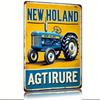 Retro Metal Wall Art Tin Sign, Living Room Home Decor, 20x30 cm