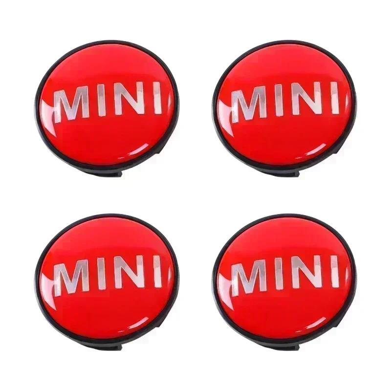 4pcs 54mm 56mm Car Wheel Center Hub Cap Badge Emblem Sticker For BMW Mini Cooper One S JCW R50 R53 R55 R56 R57 R60 F55 F56
