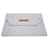Felt Tablet Sleeve Bag Large Capacity Layered Storage Soft Inner Graphic Drawing Tablet Carrying Case for Travelling