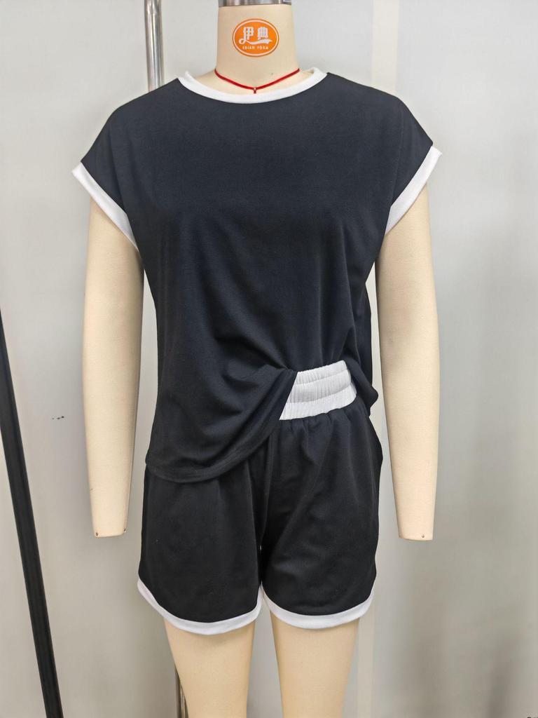 2026 Summer Women's European & American Casual Loose Pajama Set