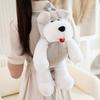 Cartoon Simulation Schnauzer Backpack Plush Toy Puppy Dog Doll Girls Messenger Bag Children'S Doll
