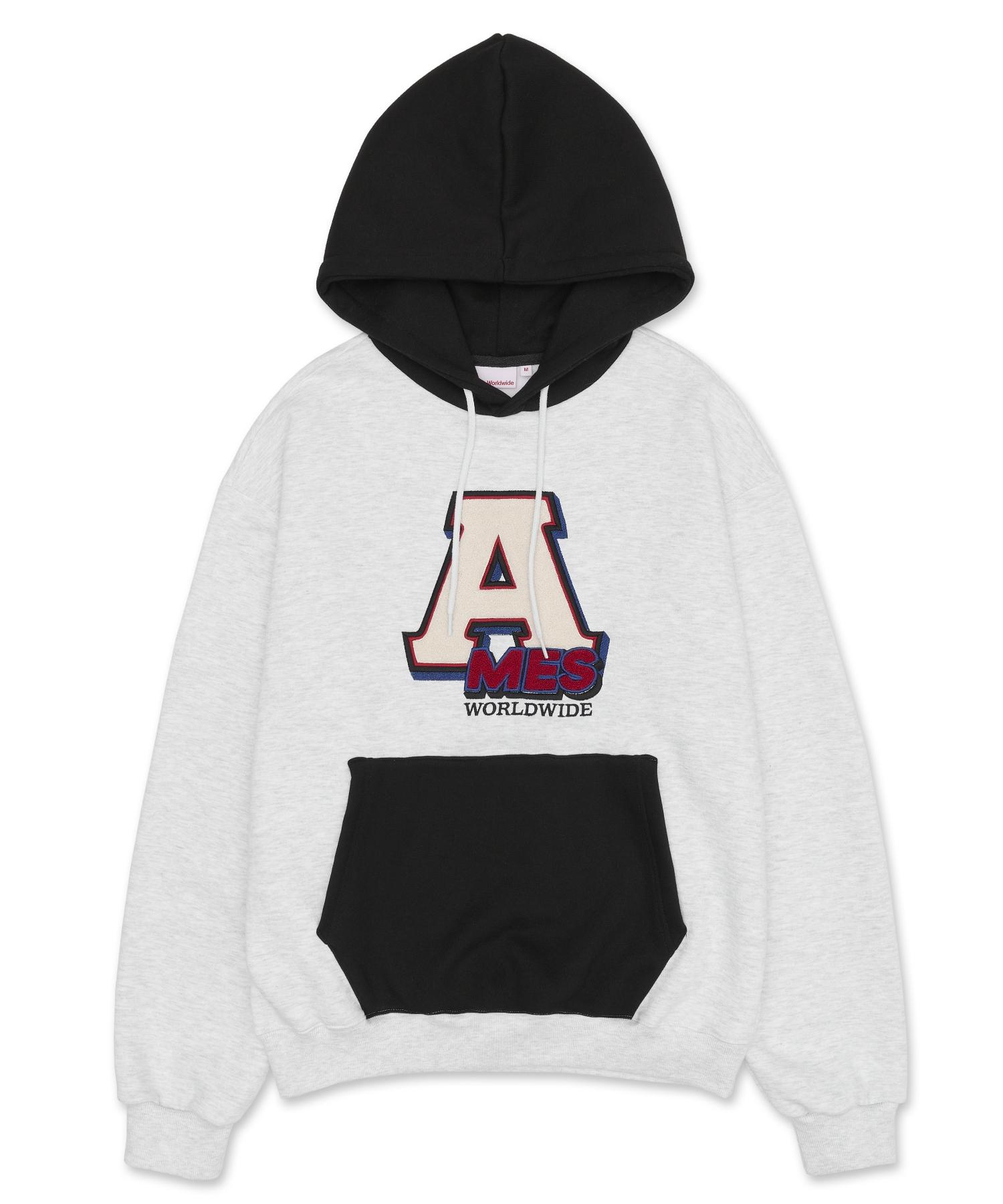 Ames Worldwide Толстовка с капюшоном из букле Серая (Am2Dfum407A) Grey L