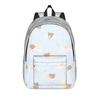 Pink Rilakkumas  Cartoon Backpack for Men Women Teenage Student Work Daypack  Laptop Canvas Bags Durable