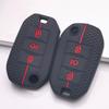 Key Fob Cover for Peugeot 3008 308 208 508 C4 Picasso Anti-Scratch Surface Shockproof Structure Soft Grip Texture Easy Install Design