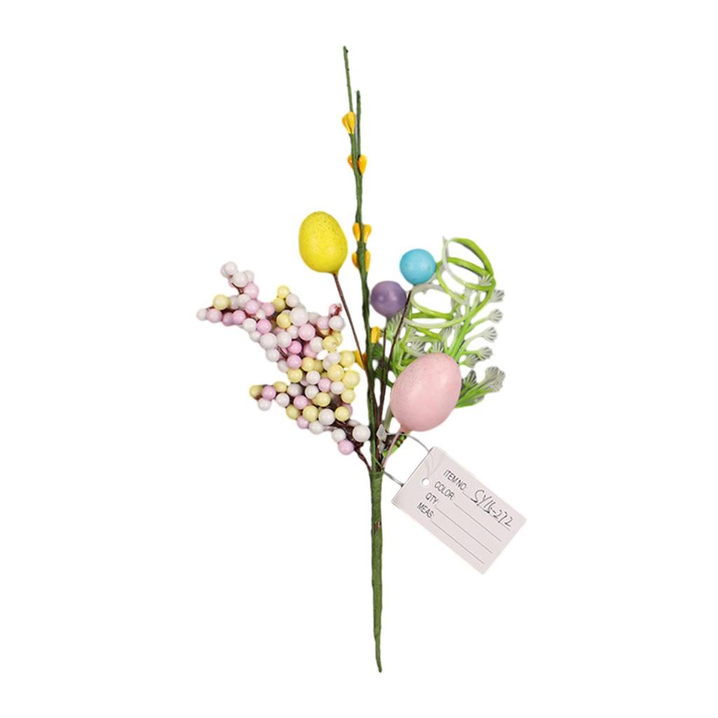 Easter Decoration Egg Tree Branch Decorative Branches Easter Egg Stems for Vase Home Party Easter Celebration Decoration