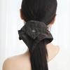 CRACK TEXTURE SQUARE SCRUNCHIE_3COLOR