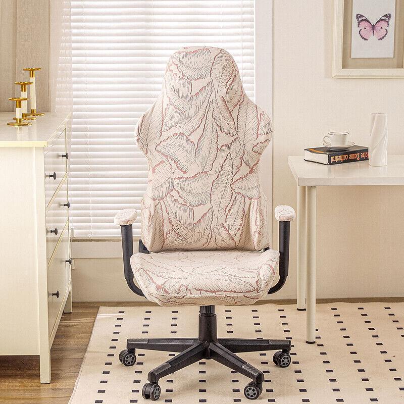 Stretch Thickened Gaming Chair Cover Armchair Slipcovers Dustproof Computer Seat Cover Protector Gaming Chair Case Decor