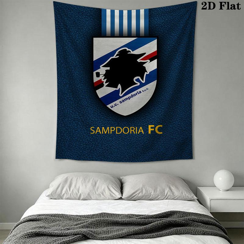 U.C. Sampdoria Wall Hanging Printed Fabric Blanket Decorative Tapestries for Bedroom Living Room Home Decor