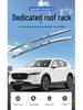 Mazda CX-5 Roof Rack 2017-2022, Silver Aluminum Alloy Screw-On Type