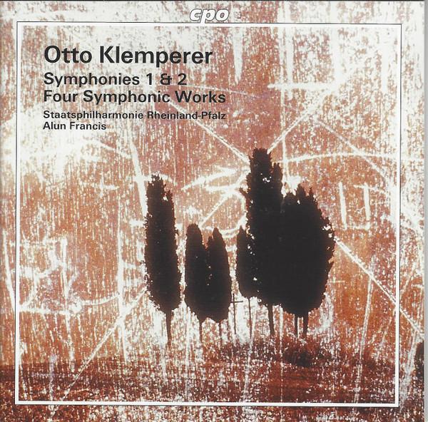 

CD OTTO KLEMPERER – STAATSPHILHARMONIE - Symphonies 1 & 2 • Four Symphonic W 9999872 cpo 2004 Europe Classical Used
