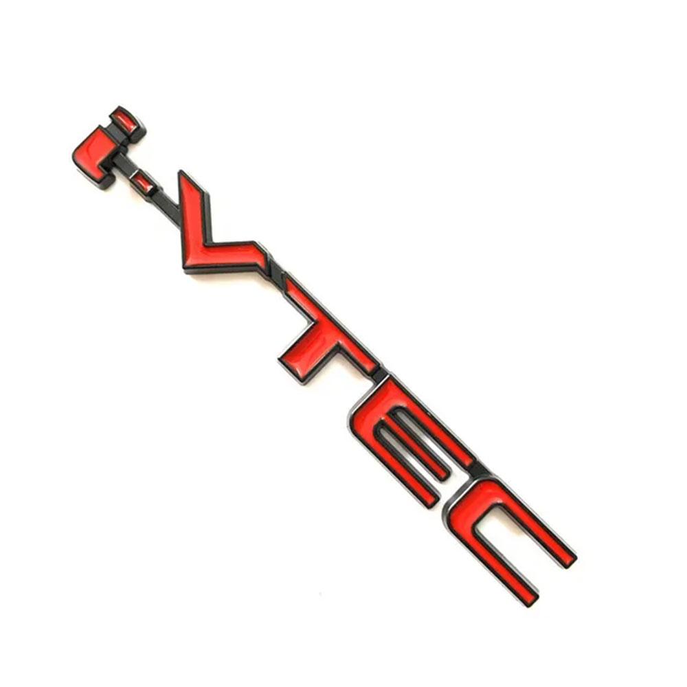 

3D Metal Alloy Letters i-VTEC Logo Car Rear Trunk Sticker Badge Emblem for Honda City Civic Accord Jazz CRV Accessories