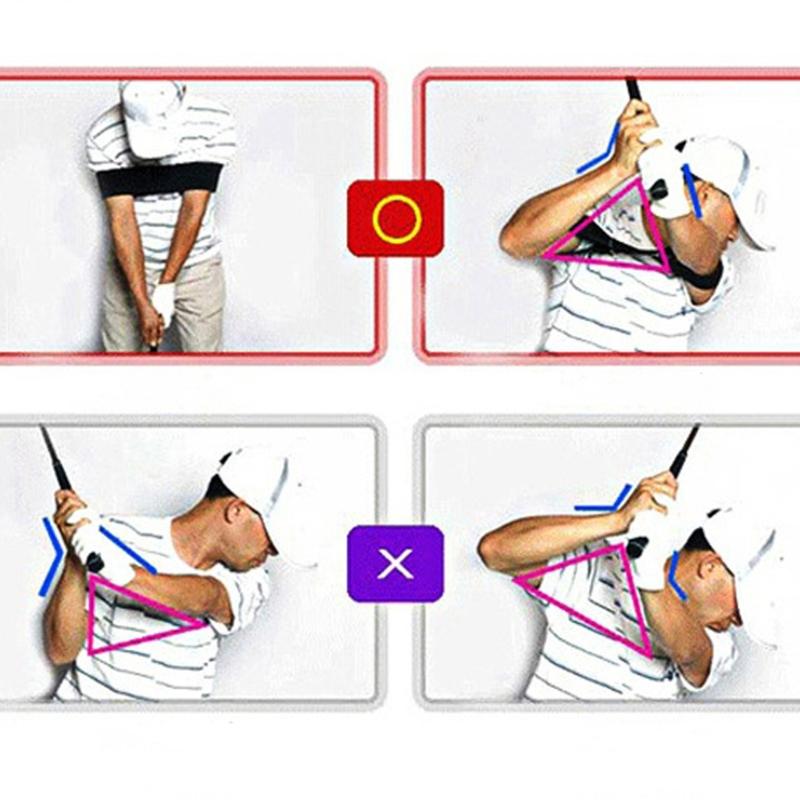 Golf Swing Corrector Trainings Aid For Beginner Ergonomic Hand Position Trainer To Improve Grip & Wrist Alignment