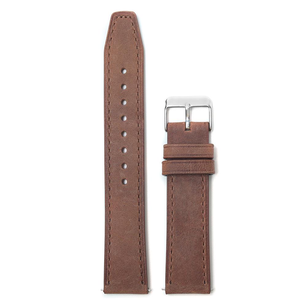 Genuine Leather Watch Strap for Fiyada Mach J-20 GA881007, Men's Cowhide, 22mm/20mm