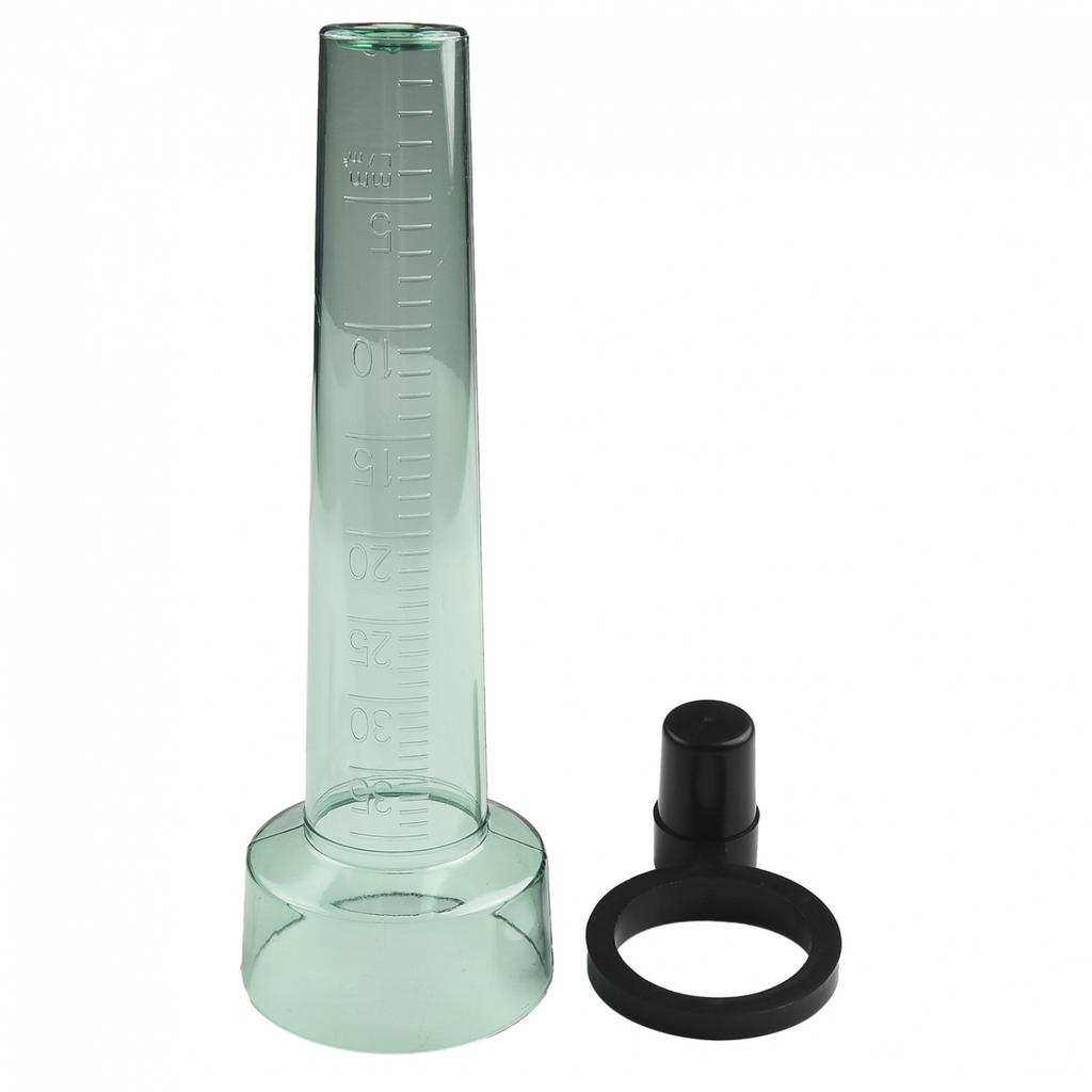 1pcs Rain Gauge Easy To Carry Garden Outdoor Rain Meter Light Weight