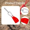 Alloy Ratchet Rope Tensioner with Carabiner, Tensioning Tool for Tent, Outdoor Umbrella
