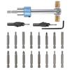 20-Piece Cross-Border Quick-Change High-Speed Steel Countersink Drill and Screwdriver Set