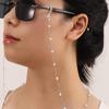 European & American Fashion Imitation Pearl Eyeglass Chain - Anti-drop Neck Hanging Cord Accessory