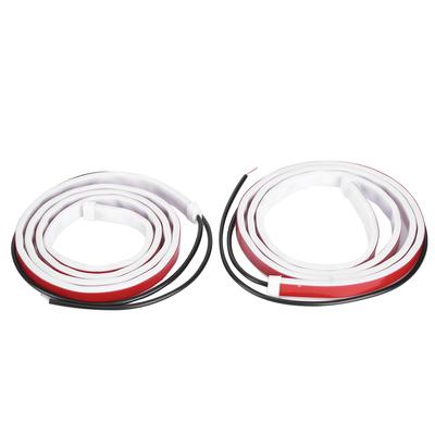 2 Stück LED Anti-Kollision Auto Tür Öffnungslichtleiste Willkommen Blinkende Warnung Flusslampe