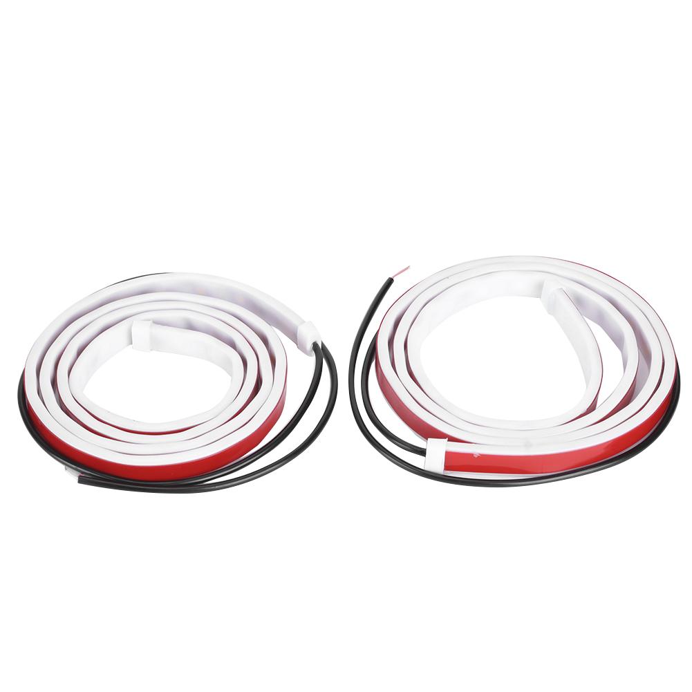 

2Pcs LED AntiCollision Car Door Open Light Strip Welcome Flashing Warning Flow Lamp